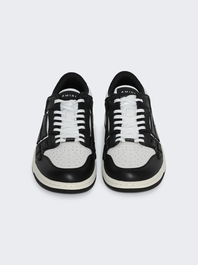 Skel Top Low Sneaker Black White