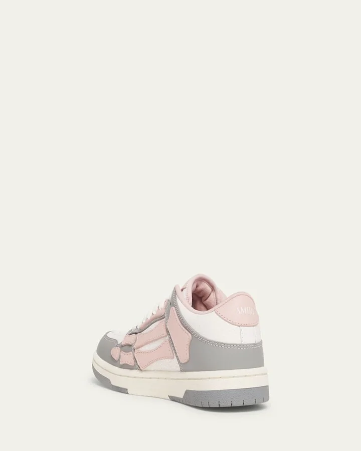 Skel Varsity Tricolor Low-Top Sneakers - Image 5