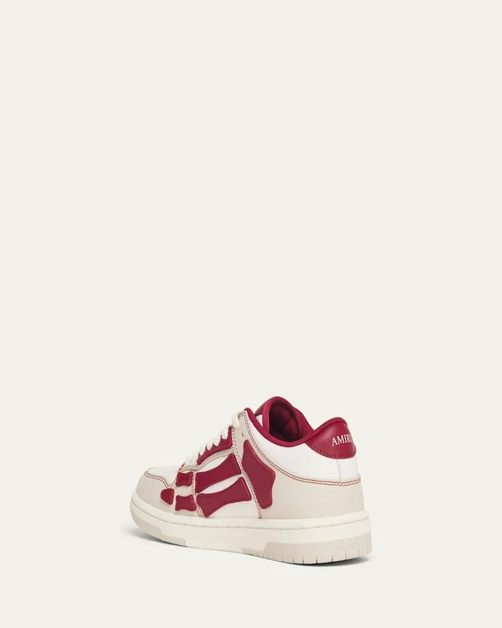 Skel Varsity Tricolor Low-Top Sneakers - Image 8