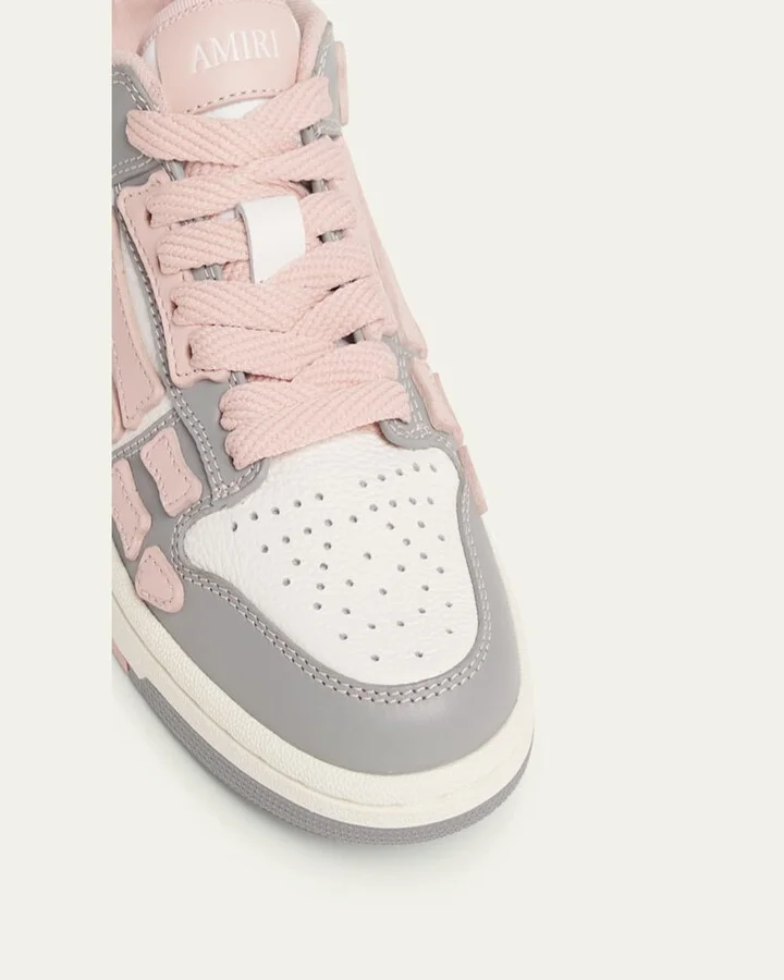 Skel Varsity Tricolor Low-Top Sneakers - Image 9