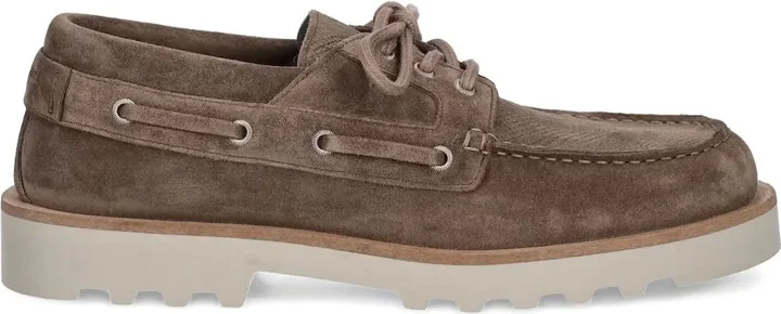 Skiff suede boat shoes