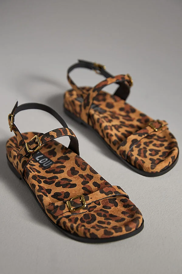 Skinny Buckle Slingback Sandals - Image 2
