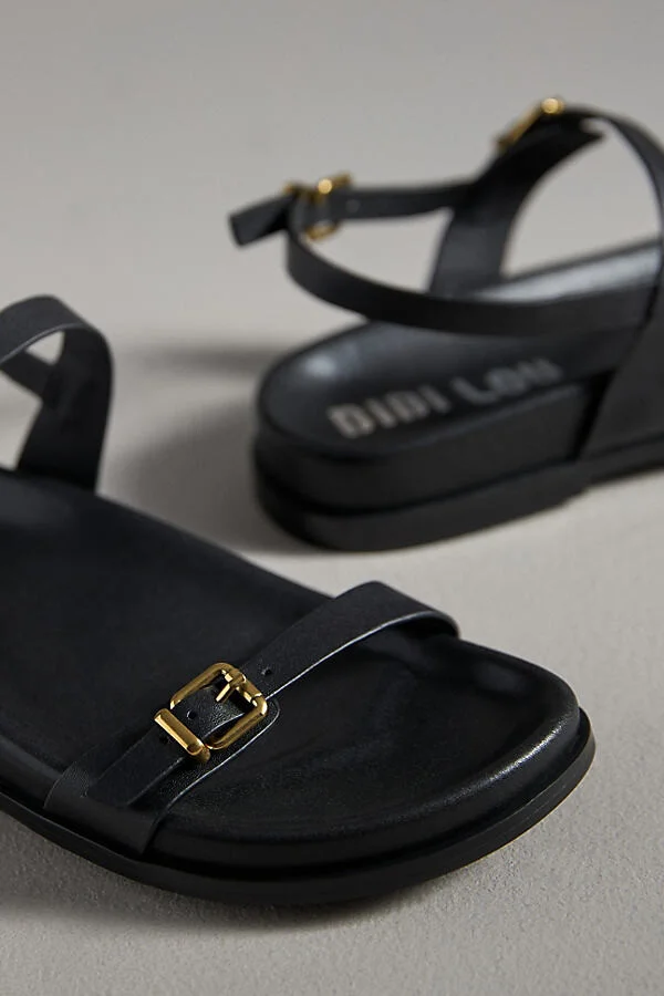 Skinny Buckle Slingback Sandals - Image 6