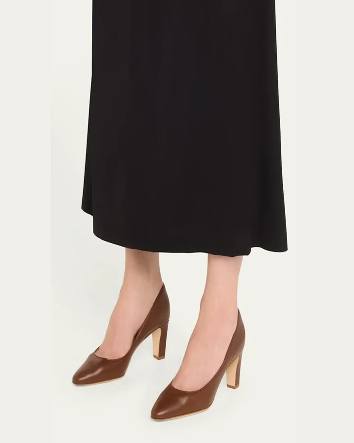 Skiotto Leather Pumps - Image 8