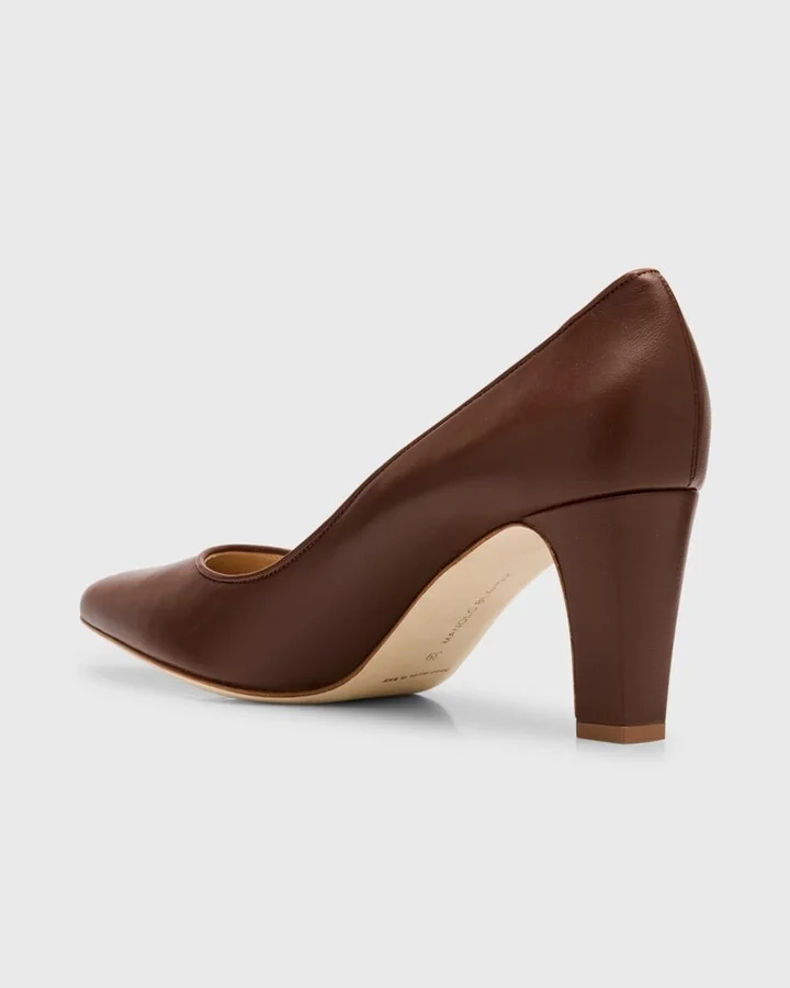 Skiotto Leather Pumps - Image 4
