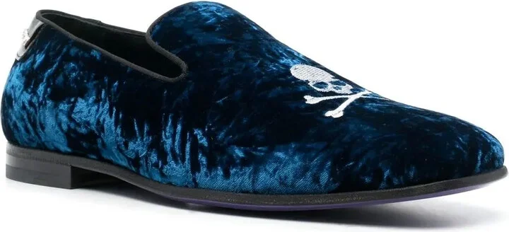 Skull-Appliqué Slippers - Image 2