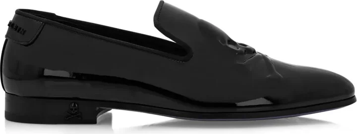Skull&Bones patent leather loafers