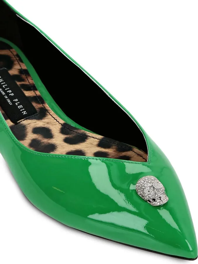 Skull-charm ballerina shoes - Image 3