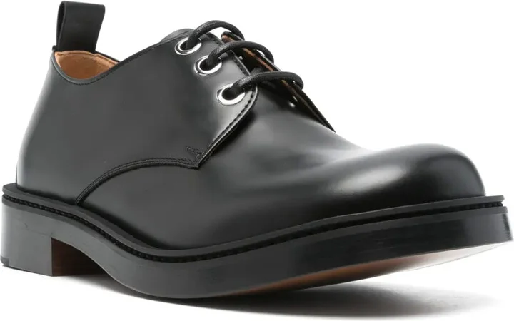 skull-embossed Derby shoes - Image 2