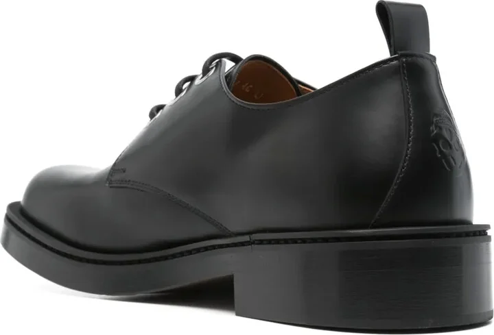 skull-embossed Derby shoes - Image 3