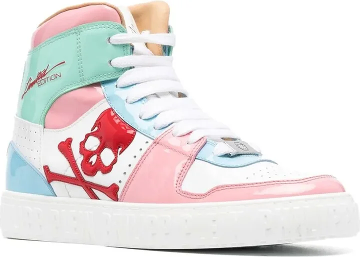 Skull high-top sneakers - Image 2