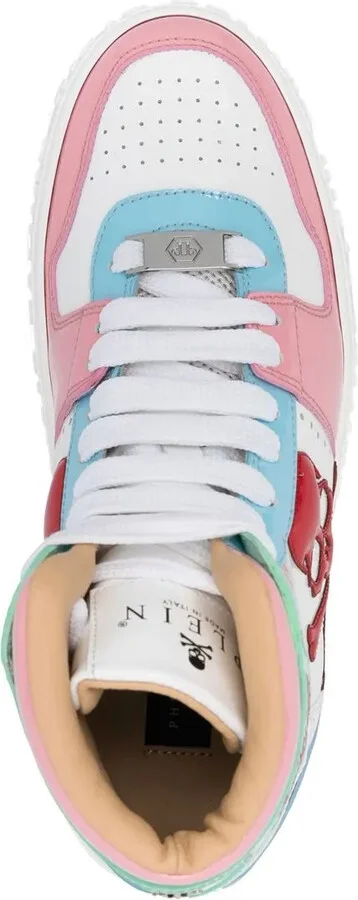 Skull high-top sneakers - Image 4