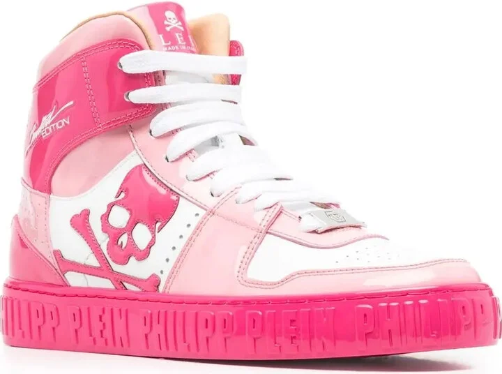 Skull high-top sneakers - Image 2