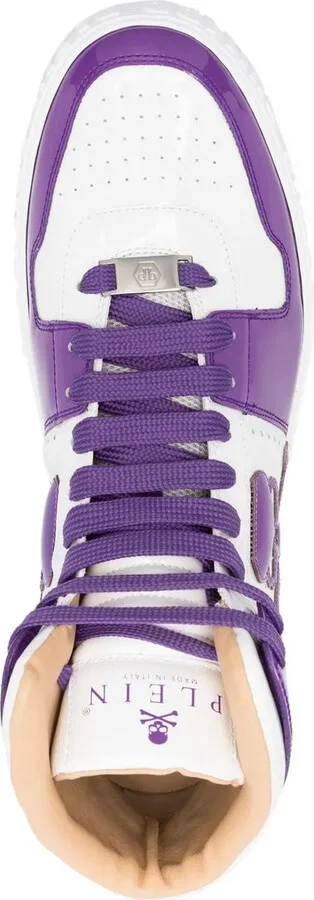 Skull lace-up sneakers - Image 4