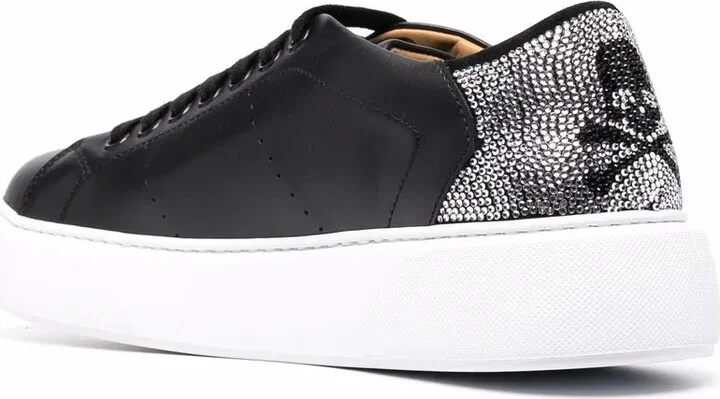 Skull Low-Top Sneakers - Image 3