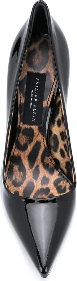 Skull pointed-toe pumps - Image 4