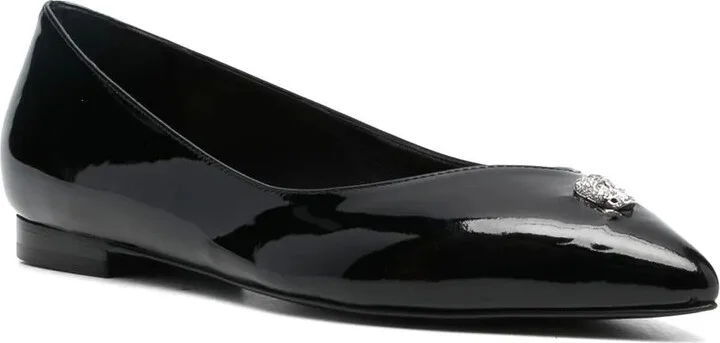 Skull-Stud Ballerina Shoes - Image 2