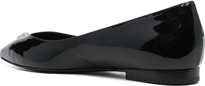 Skull-Stud Ballerina Shoes - Image 3