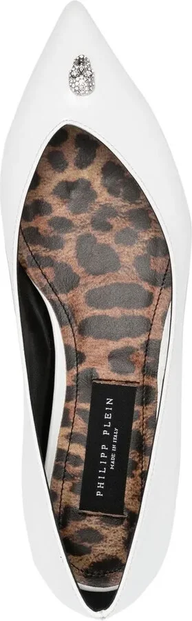 Skull-Stud Ballerina Shoes - Image 4