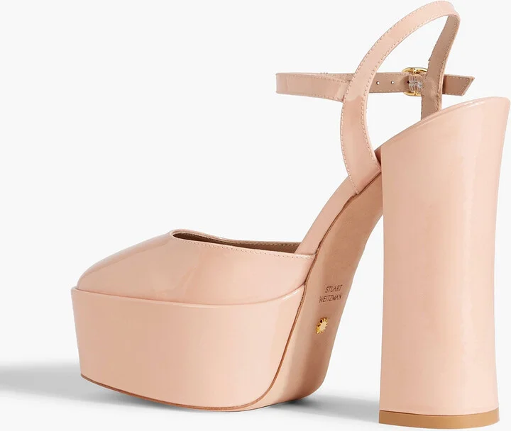 Sky High 145 patent-leather platform pumps - Image 6