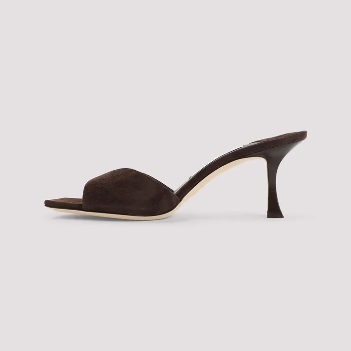 Skye 70 Suede Mules - Image 4