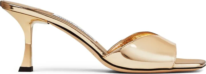 Skye 70mm metallic mules