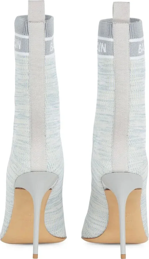 Skye 95mm knit ankle boots - Image 3