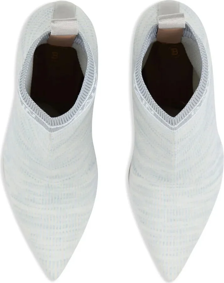 Skye 95mm knit ankle boots - Image 4