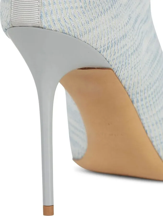 Skye 95mm knit ankle boots - Image 5