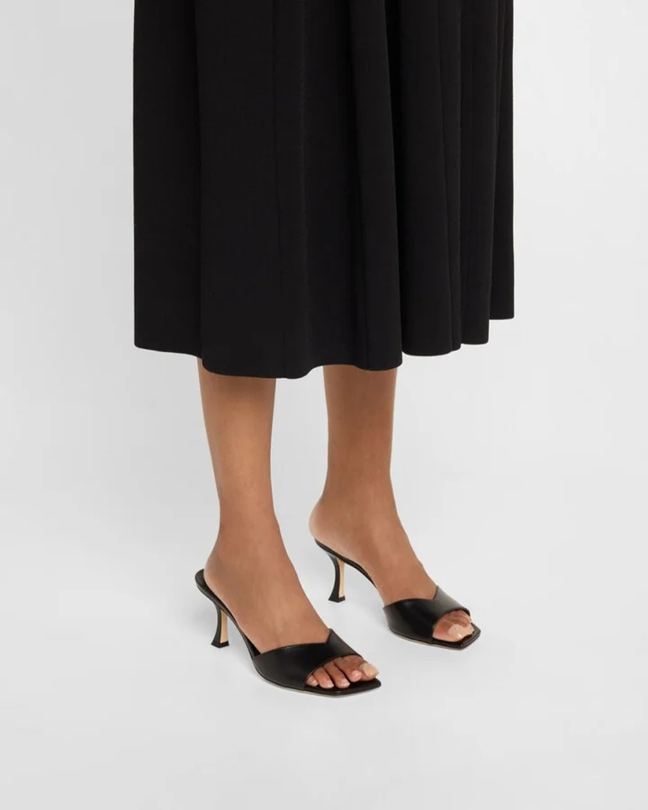 Skye Leather Slide Sandals - Image 2