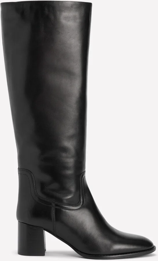 Skye Smart Knee Boots, Black