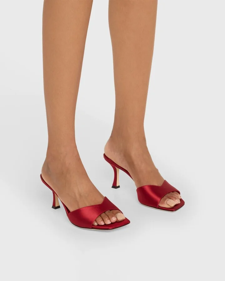 Skye Stiletto Slide Sandals - Image 3