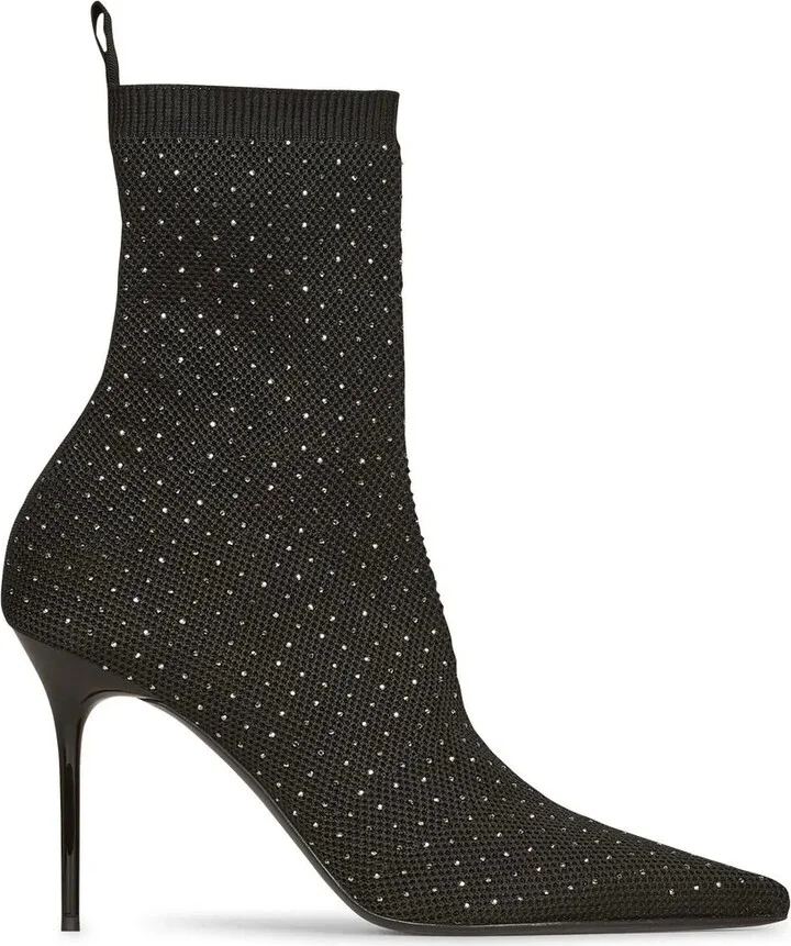 Skye stretch-knit ankle boots