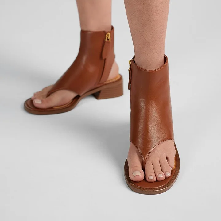 Skye Zip Cutaway Sandal Bootie - Image 2