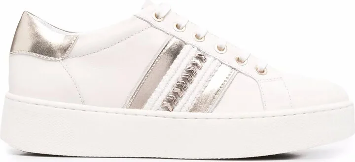 Skyely leather trainers