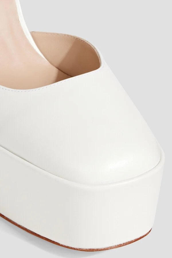 Skyhi 145 leather platform pumps - Image 4