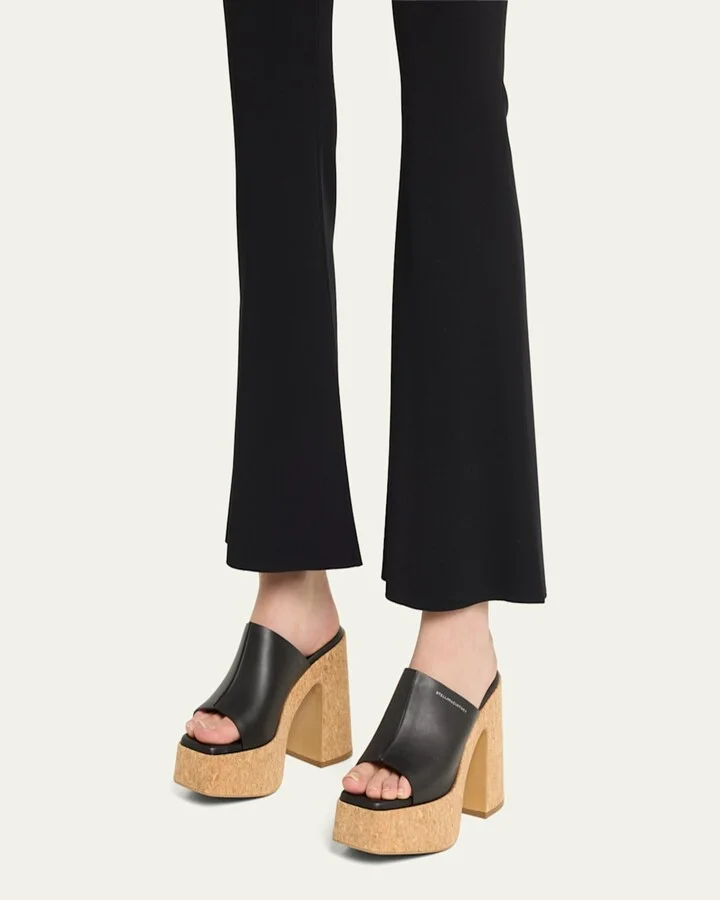 Skyla Alter Sporty Mat Platform Mules - Image 2