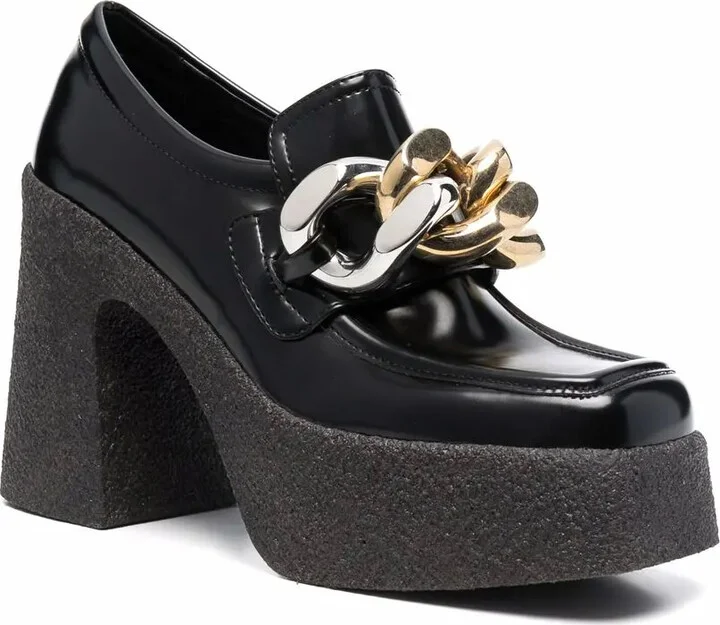 Skyla chain-embellished 115mm pumps - Image 2