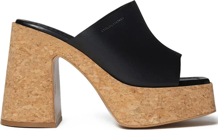 Skyla cork-platform sandals