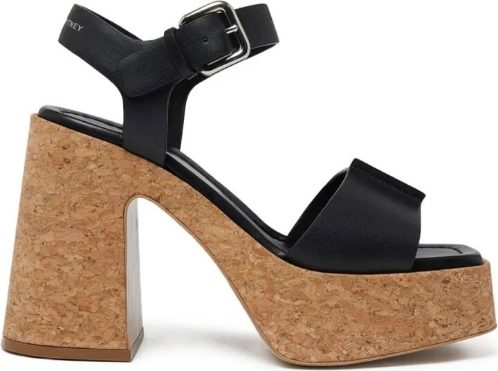 Skyla Cork-Platform Sandals