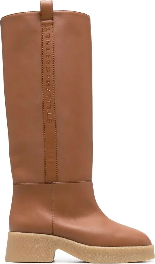 Skyla knee-high platform boots