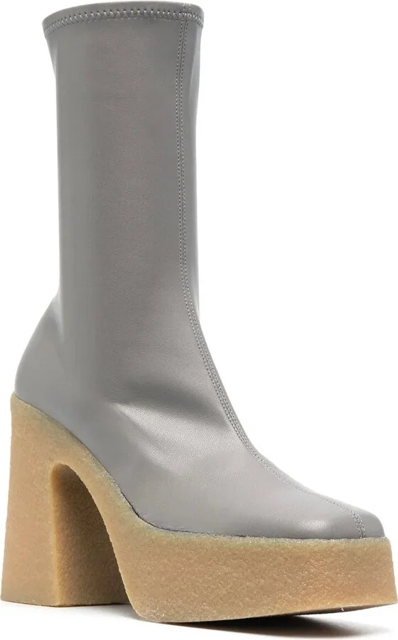 Skyla stretch platform boots - Image 2