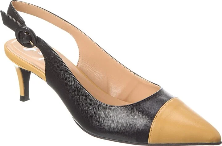 Skylar Leather Slingback Pump
