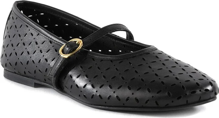Skyler Leather Flat