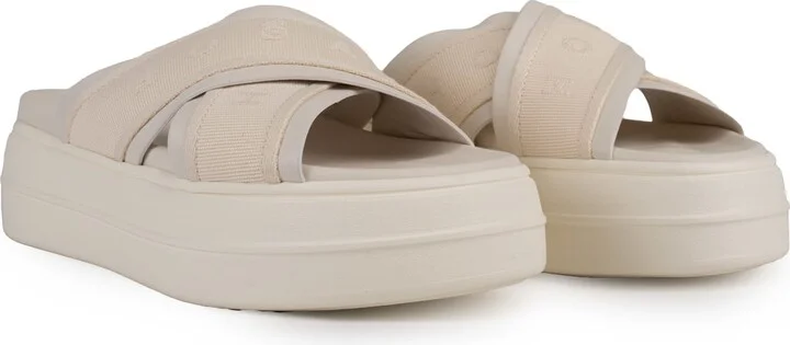 Skyscraper Sandals In Ivory Nappa - Image 4