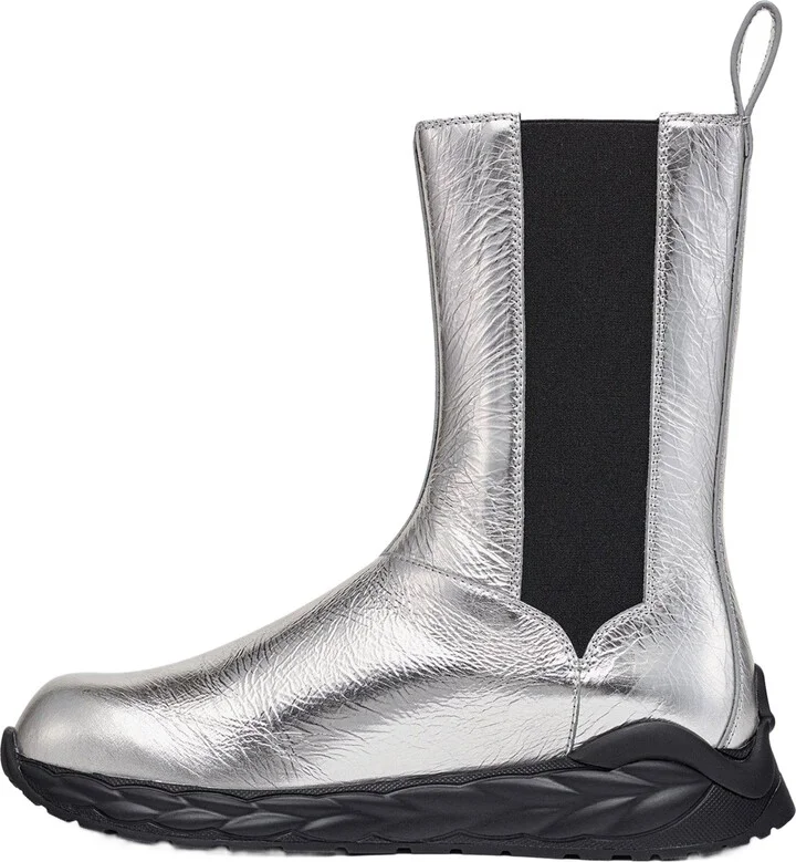 Skywander Boots in Metallic Calf Leather - Image 2