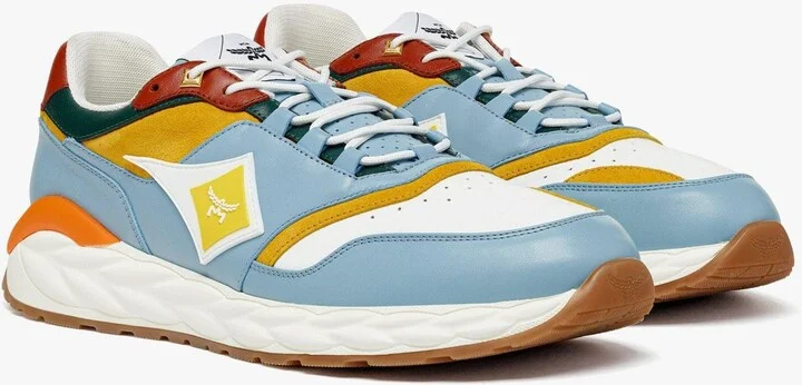 Skywander Lo Sneakers In Calf Leather