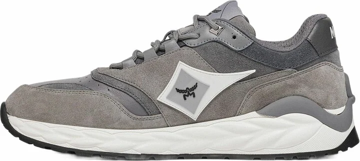 Skywander Lo Sneakers in Calf Suede and Leather - Image 2