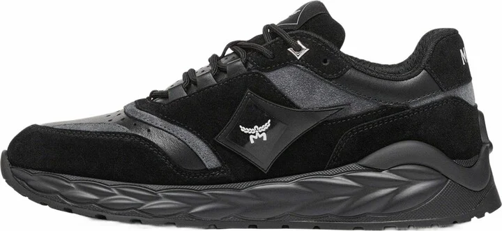 Skywander Lo Sneakers in Calf Suede and Leather - Image 7