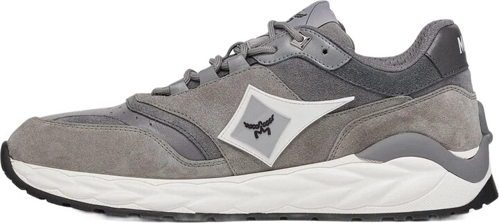 Skywander Lo Sneakers in Calf Suede and Leather - Image 2